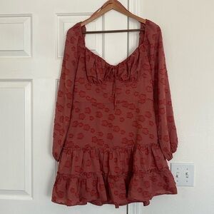 City Studio NWT dusty rose mini dress.